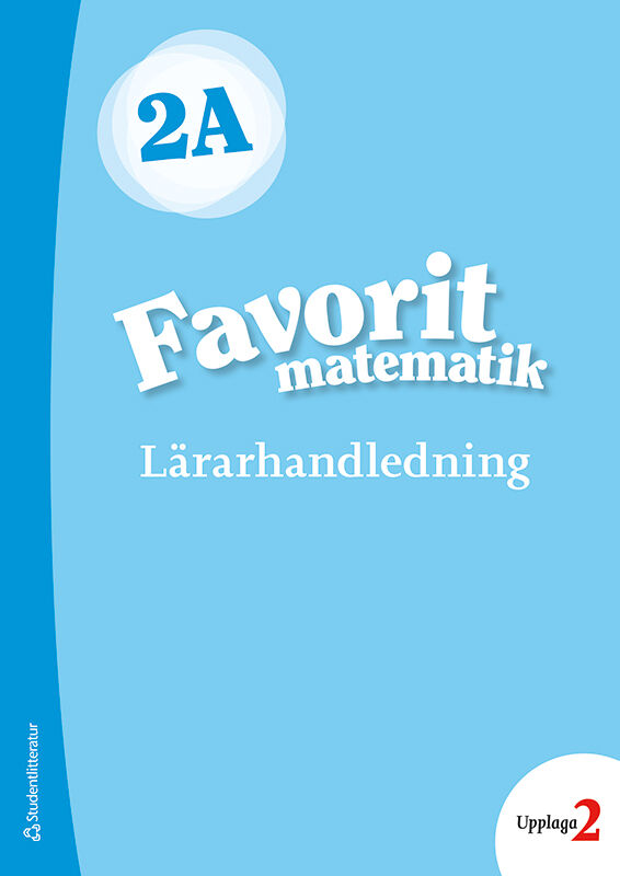 Favorit Matematik 2A - Digital Lärarlicens 12 Mån - 9789144137773 ...