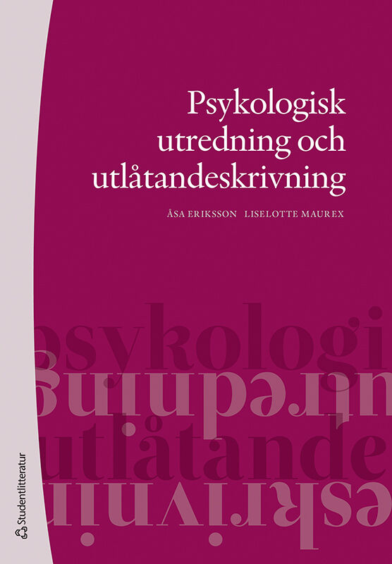 Psykologi | Kurslitteratur | Studentlitteratur