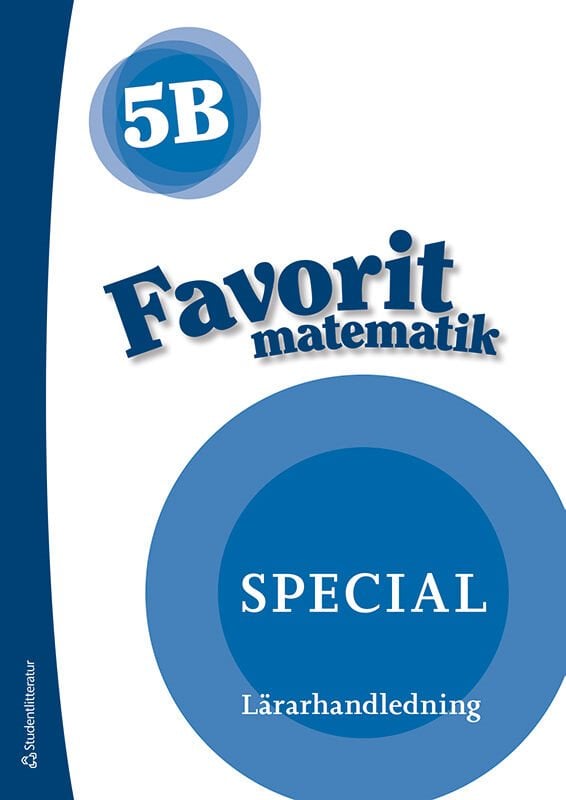 ISBN 9789144152776 Favorit matematik 5B Special Lärarpaket - Tryckt + Digital lärarlicens 36 mån