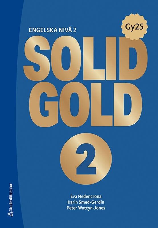 ISBN 9789144159744 Solid Gold 2 Elevpaket - Tryckt bok + Digital elevlicens 36 mån