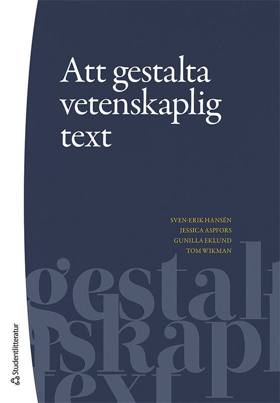 Forskningsmetodik Och Vetenskapsteori | Kurslitteratur | Studentlitteratur