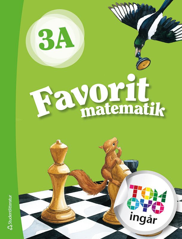ISBN 9789144166865 Favorit matematik 3A Elevpaket - Tryckt bok + Digital elevlicens 12 mån