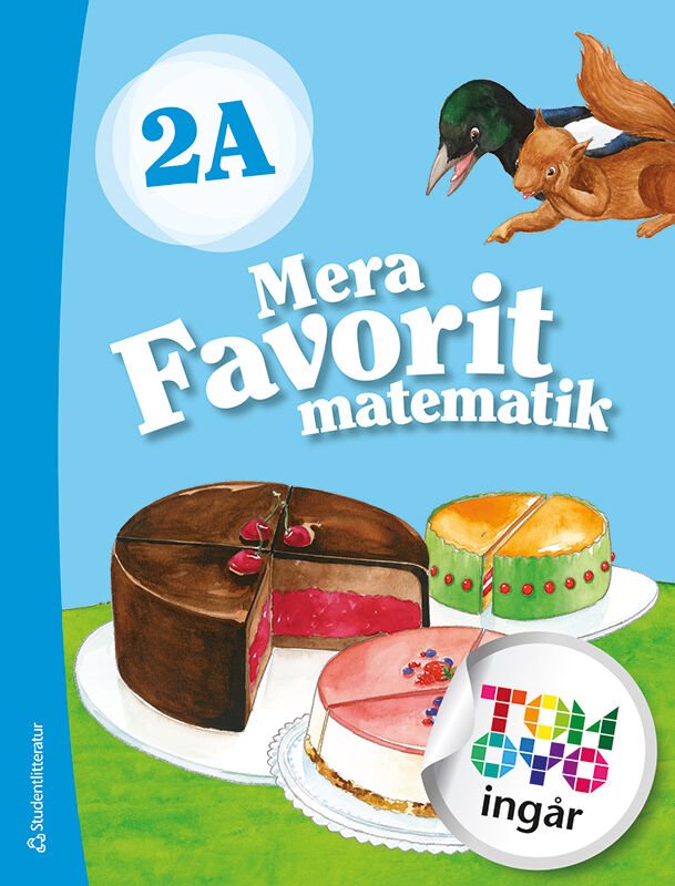 ISBN 9789144166889 Mera Favorit matematik 2A Elevpaket - Tryckt bok + Digital elevlicens 12 mån
