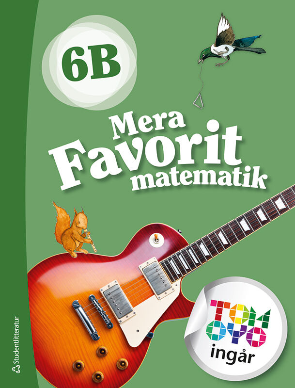 Mera Favorit Matematik 6B Elevpaket - Tryckt Bok + Digital Elevlicens ...