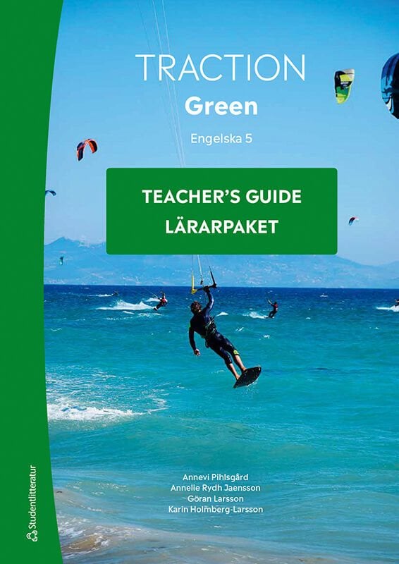 ISBN 9789144170268 Traction Green Lärarpaket - Tryckt bok + Digital lärarlicens 36 mån