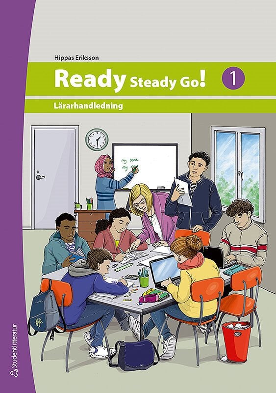 ISBN 9789144170404 Ready Steady Go! 1 Lärarpaket - Tryckt bok + Digital lärarlicens 36 mån