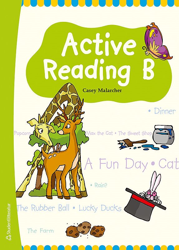 ISBN 9789144170459 Active Reading B Elevpaket - Tryckt bok + Digital elevlicens 36 mån