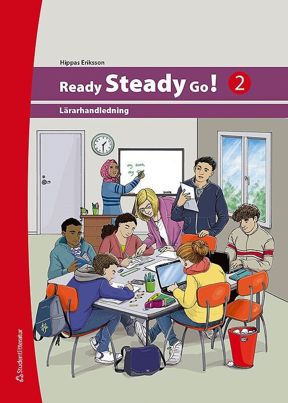 ISBN 9789144170602 Ready Steady Go! 2 Lärarpaket - Tryckt bok + Digital lärarlicens 36 mån