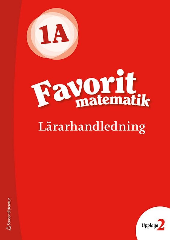 ISBN 9789144170855 Favorit matematik 1A Lärarpaket - Tryckt bok + Digital lärarlicens 36 mån
