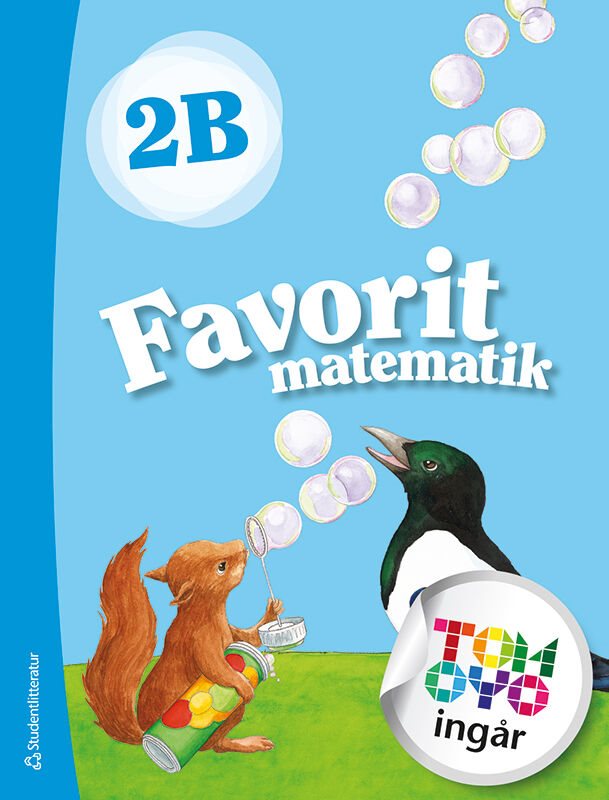 ISBN 9789144174693 Favorit matematik 2B Elevpaket - Tryckt bok + Digital elevlicens 12 mån