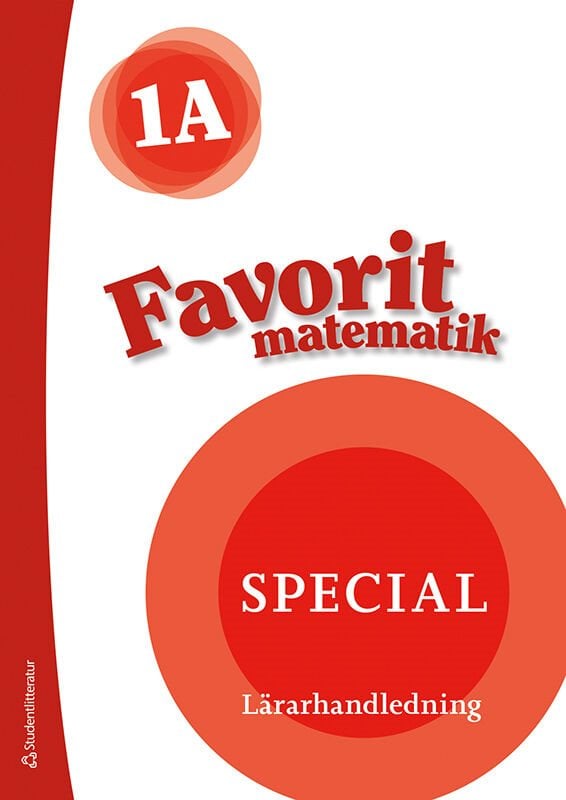 ISBN 9789144174716 Favorit matematik 1A Special Lärarpaket - Tryckt + Digital lärarlicens 36 mån