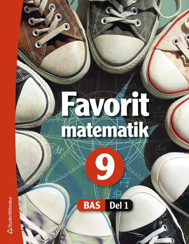 ISBN 9789144174792 Bas Favorit matematik 9 Elevpaket - Tryckt bok + Digital elevlicens 12 mån