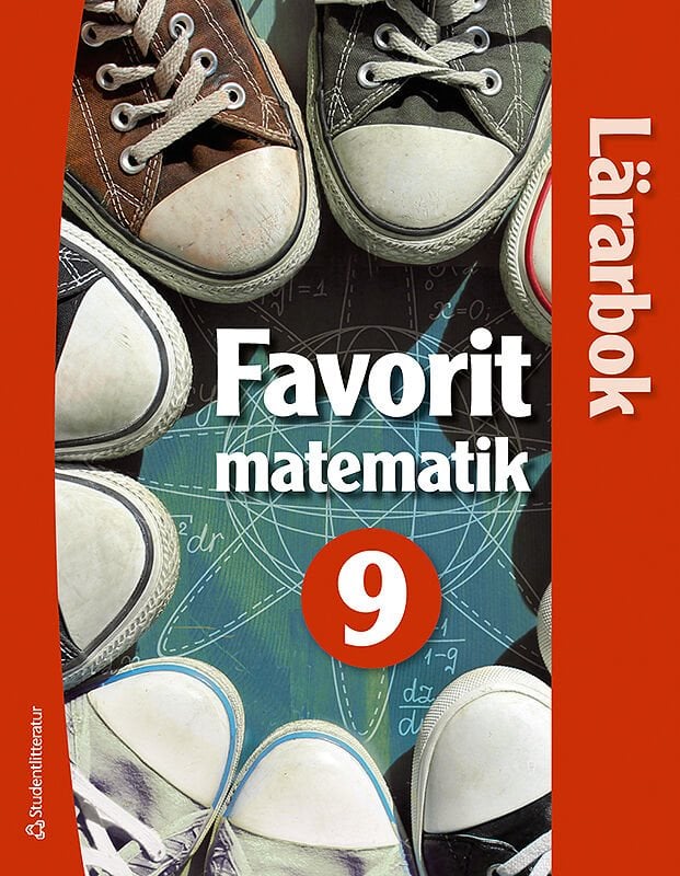ISBN 9789144174877 Favorit matematik 9 Lärarpaket - Tryckt bok + Digital lärarlicens 36 mån