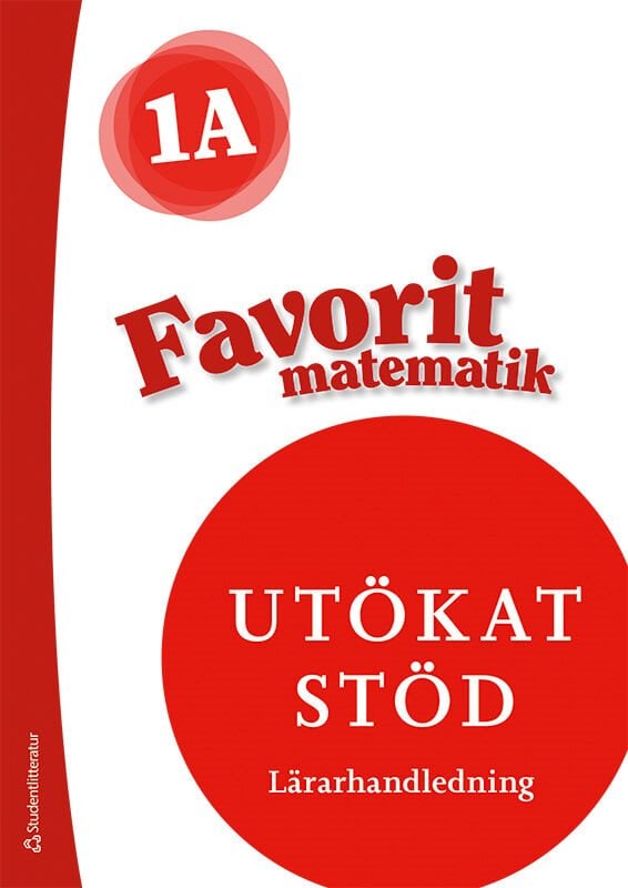 ISBN 9789144174921 Favorit matematik 1A Utökat stöd Lärarpaket - Tryckt + Digitalt 36 mån