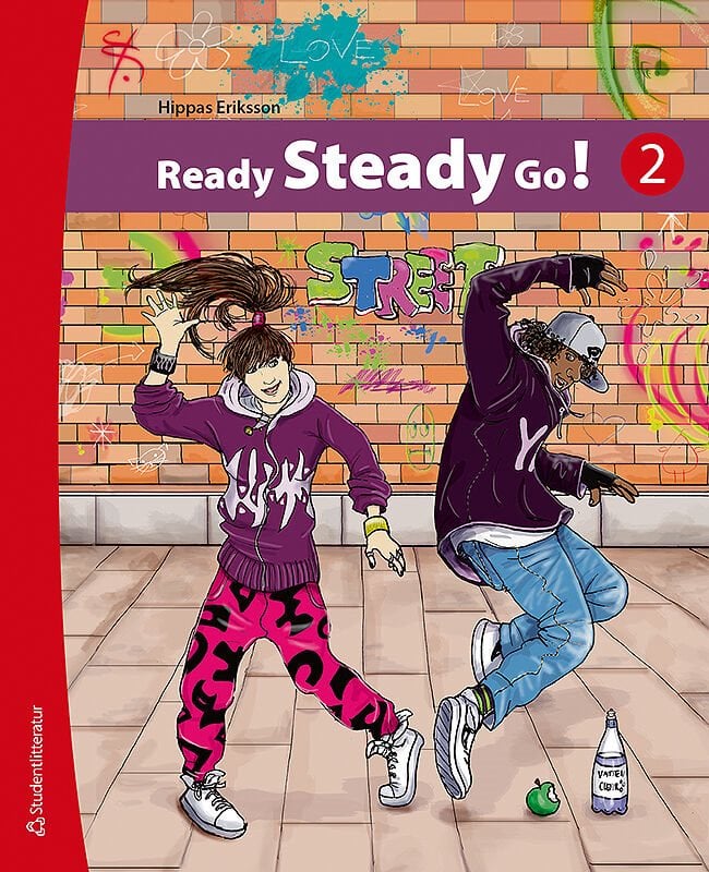 ISBN 9789144175799 Ready Steady Go! 2 Elevpaket - Tryckt bok + Digital elevlicens 12 mån