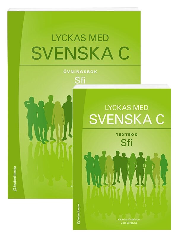 ISBN 9789144176529 Lyckas med svenska C Paket Textbok + Övningsbok - Tryckt - Digitalt 36 mån