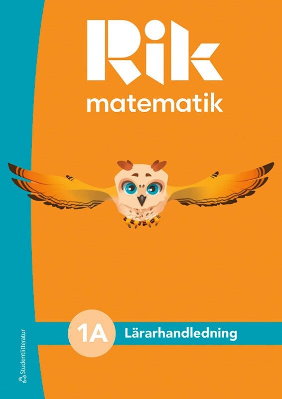 ISBN 9789144176697 Rik matematik 1A Lärarpaket - Tryckt bok + Digital lärarlicens 36 mån