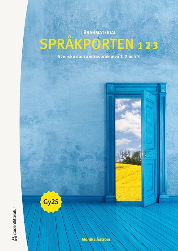 ISBN 9789144176888 Språkporten nivå 1, 2, 3 Lärarpaket - Tryckt bok + Digital lärarlicens 36 mån