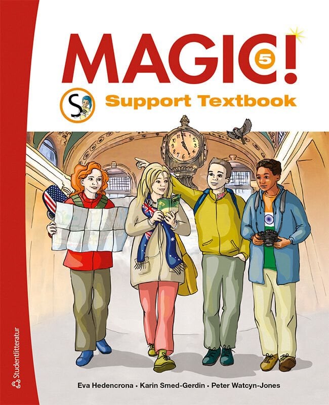 ISBN 9789144180496 Magic! 5 Support Elevpaket Tryckt bok + Digital elevlicens 36 mån