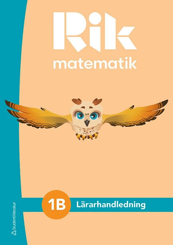 ISBN 9789144182278 Rik matematik 1B Lärarpaket - Tryckt bok + Digital lärarlicens 36 mån