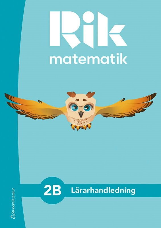 ISBN 9789144182292 Rik matematik 2B Lärarpaket - Tryckt bok + Digital lärarlicens 36 mån