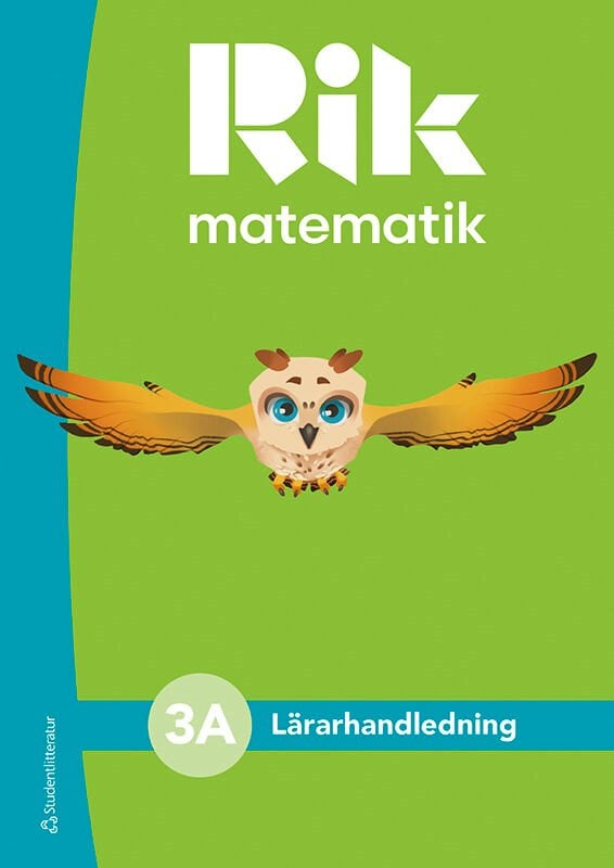ISBN 9789144182308 Rik matematik 3A Lärarpaket - Tryckt bok + Digital lärarlicens 36 mån