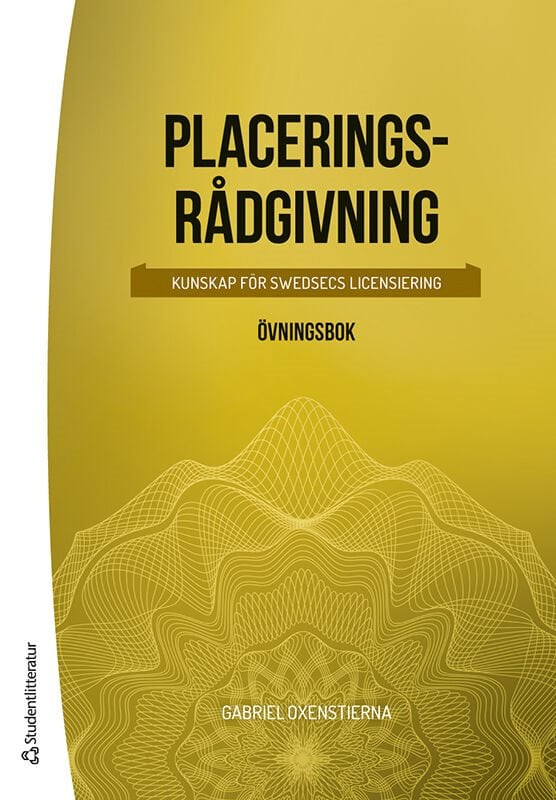 ISBN 9789144184005 Placeringsrådgivning - Övningsbok