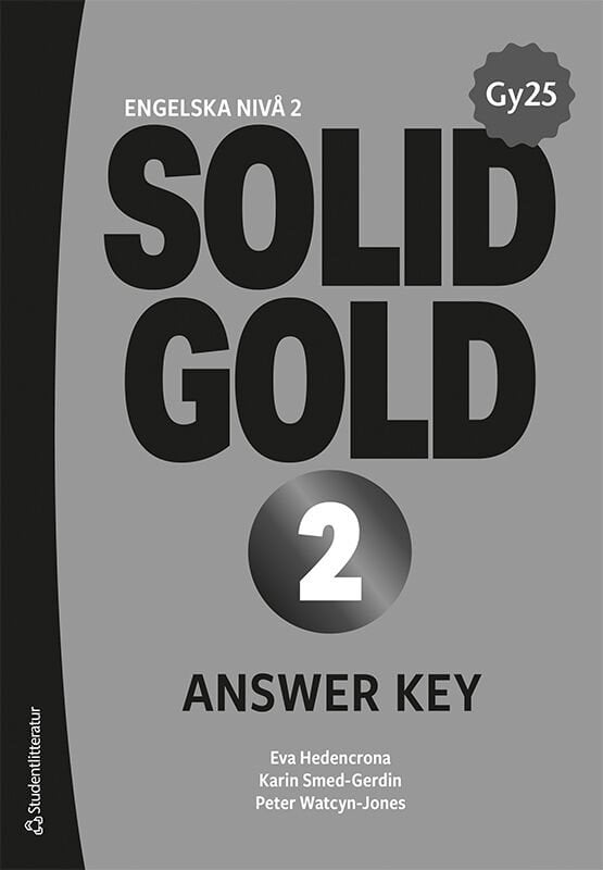 ISBN 9789144190143 Solid Gold 2 Answer Key