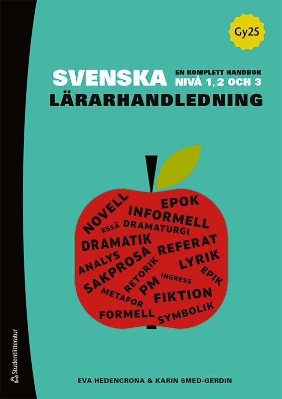 ISBN 9789144191713 Svenska nivå 1, 2 och 3 Lärarpaket - Tryckt bok + Digital lärarlicens 36 mån