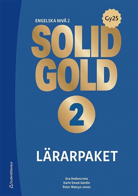 ISBN 9789144191799 Solid Gold 2 Lärarpaket - Tryckt bok + Digital lärarlicens 36 mån