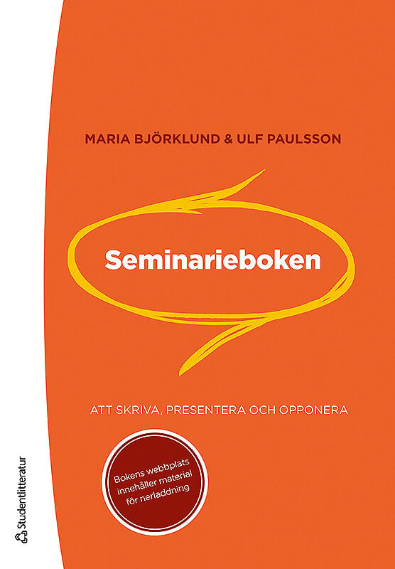 Seminarieboken - 9789144059853 | Studentlitteratur