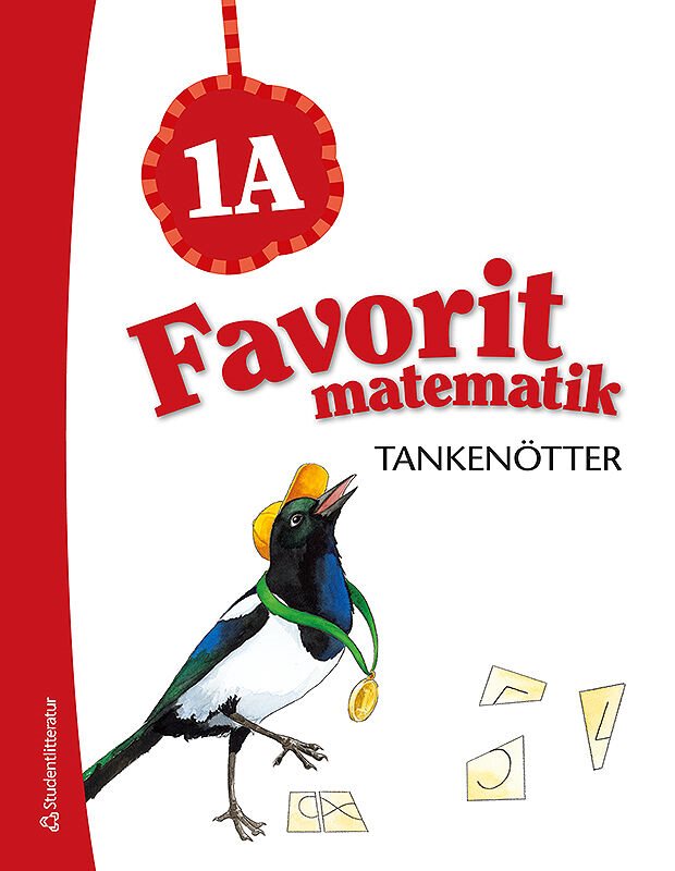 ISBN 9789144102467 Favorit matematik Tankenötter 1A, 5-pack