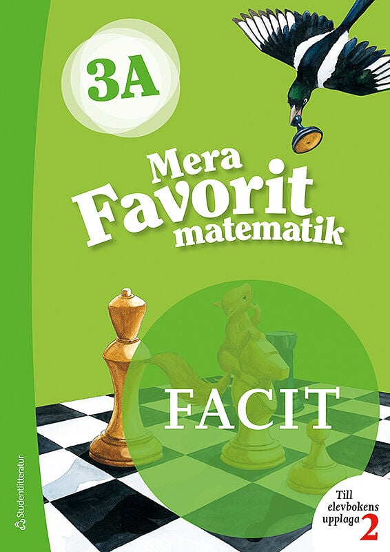 Mera Favorit Matematik 3A Facit Till Uppl.2, 5-pack - 9789144128245 ...