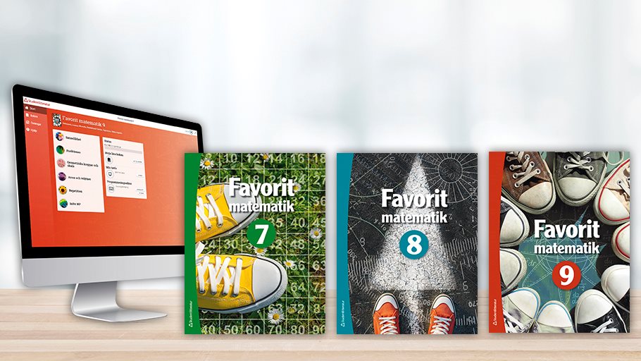 Läromedel matematik Favorit matematik 7-9 högstadiet grundskolan matteböcker