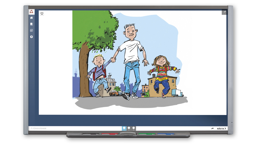 Illustrationer att använda vid högläsning