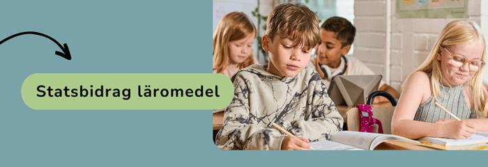 Statsbidrag läromedel