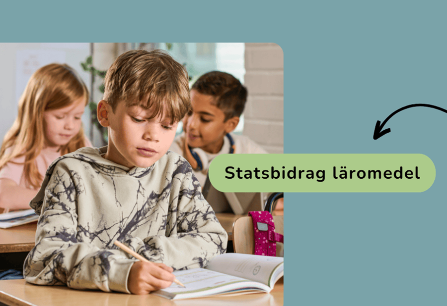 Statsbidrag läromedel