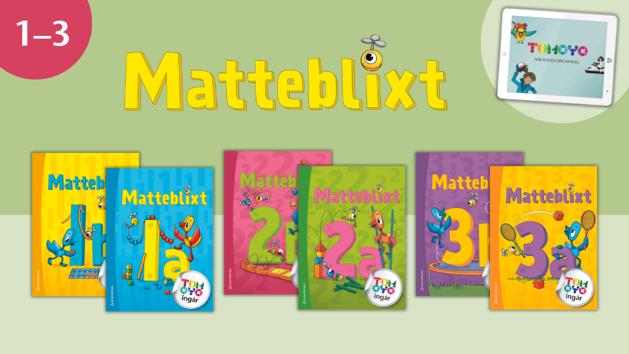 Matteblixt – läromedel för lågstadiet