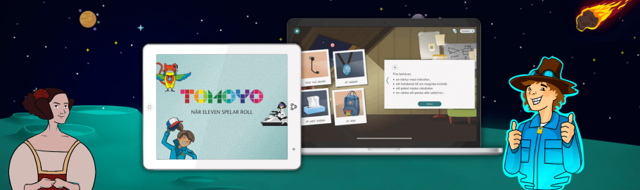 Tomoyo – färdighetsträna matte digitalt