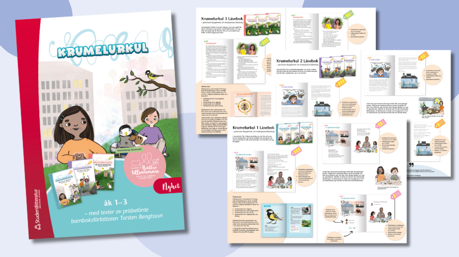 Beställt ett tryckt smakprov av Krumelurkul för att utvärdera serien i lugn och ro!