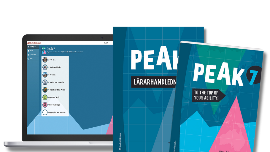 Peak 7 - läromedel i engelska för årskurs 7.