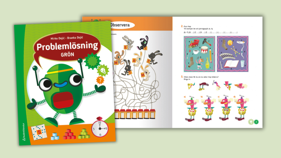 Provläs Problemlösning Grön läromedel matematik