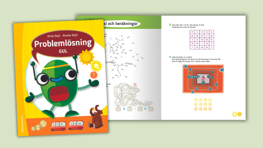 Provläs Problemlösning Gul läromedel matematik