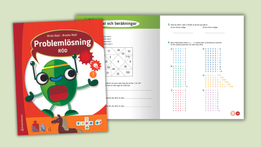 Provläs Problemlösning Röd läromedel matematik